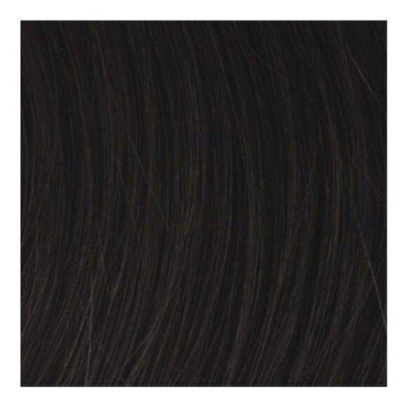 HairDo 18-inch Style-able Wavy Synthetic Ponytail, Heat-Friendly, Midnight Brown - Picture 2 of 6